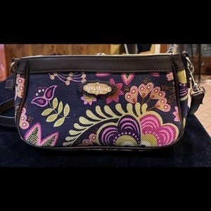 SPARTINA FLORAL PURSE 10.5”x 5”